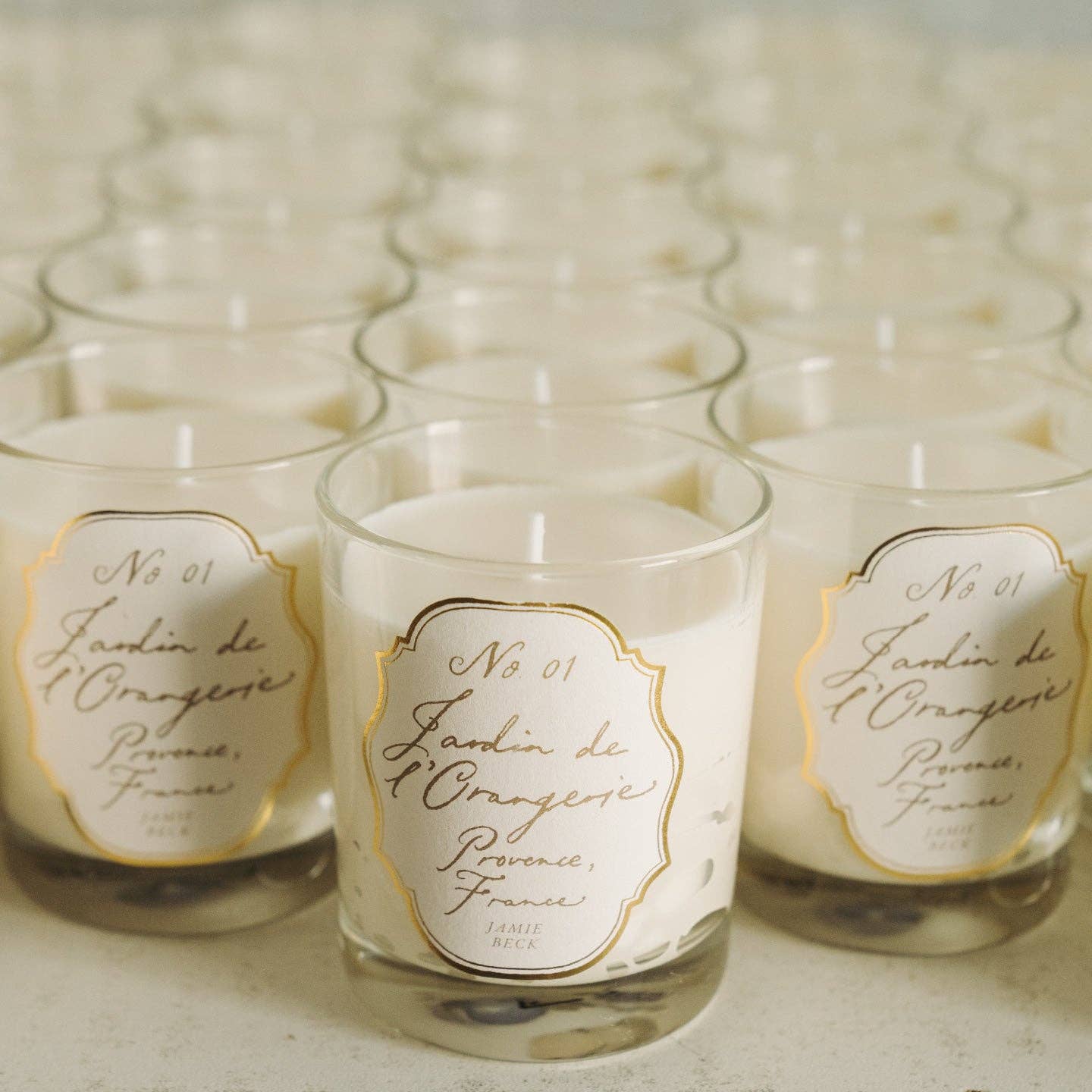 French Citrus Scented Candle • Jardin de l'Orangerie