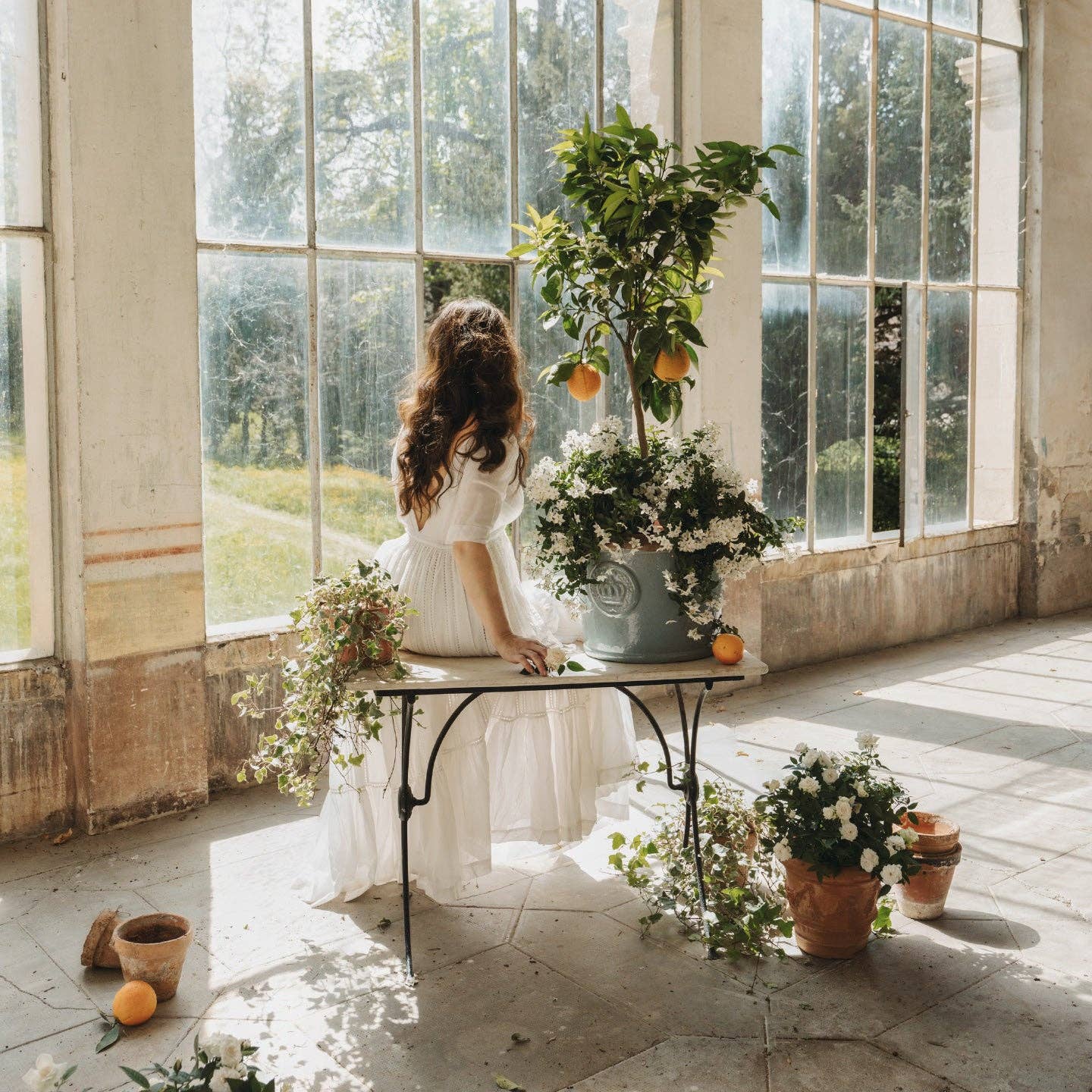 French Citrus Scented Candle • Jardin de l'Orangerie