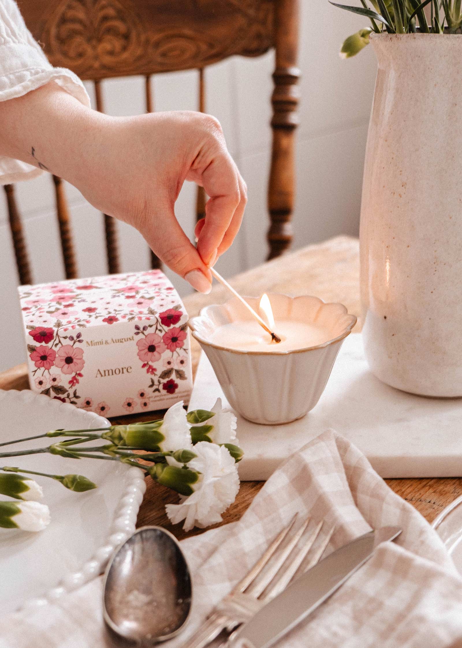 Amore - Reusable Candle