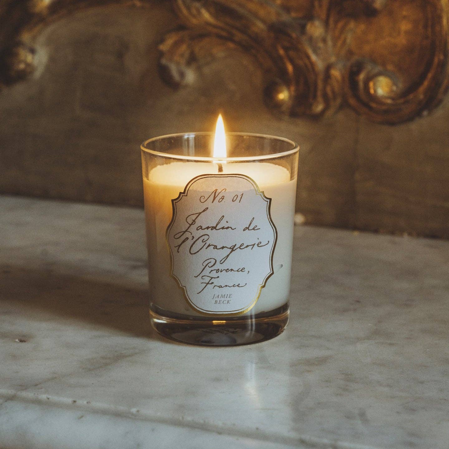 French Citrus Scented Candle • Jardin de l'Orangerie