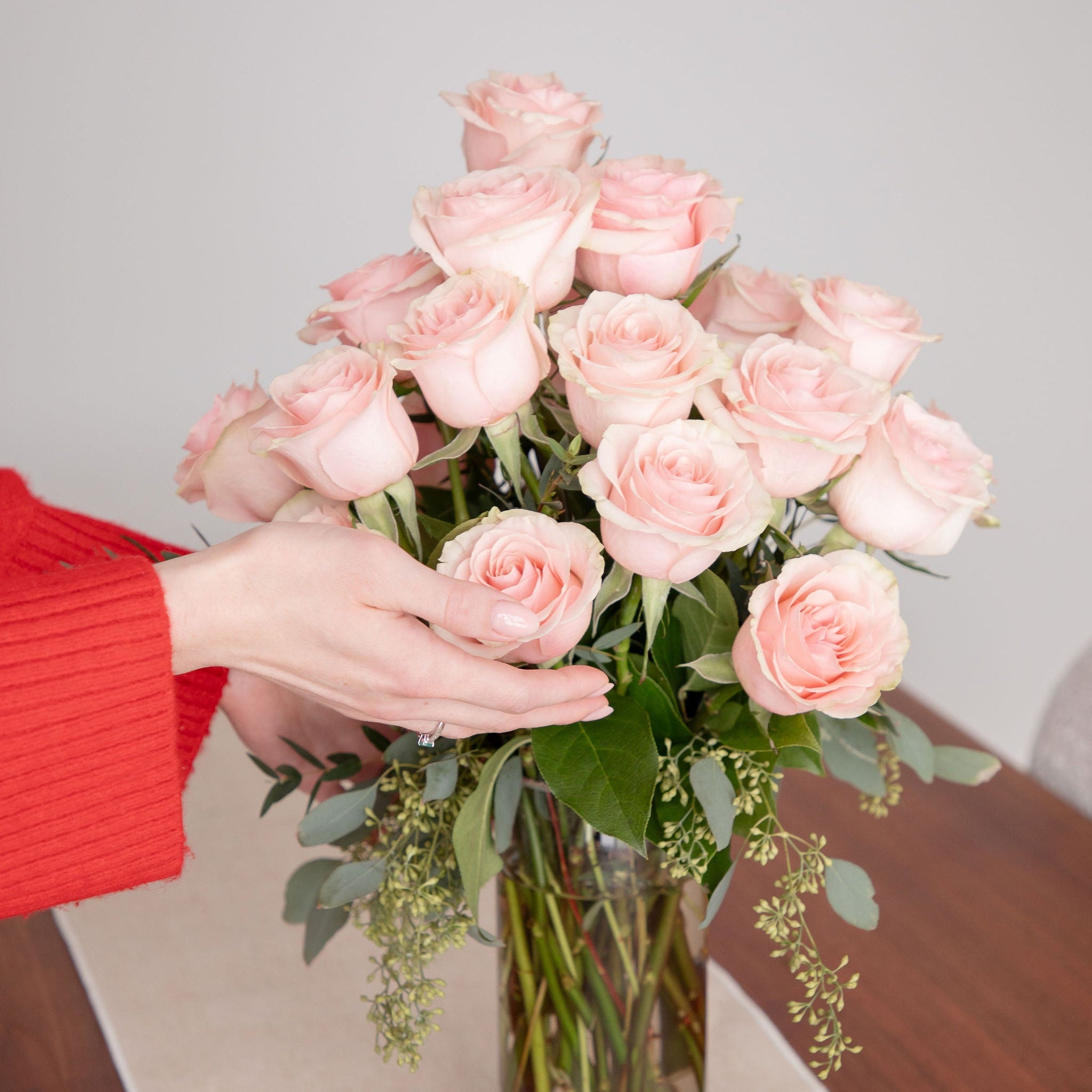 2 DOZEN ROSE ARRANGEMENT