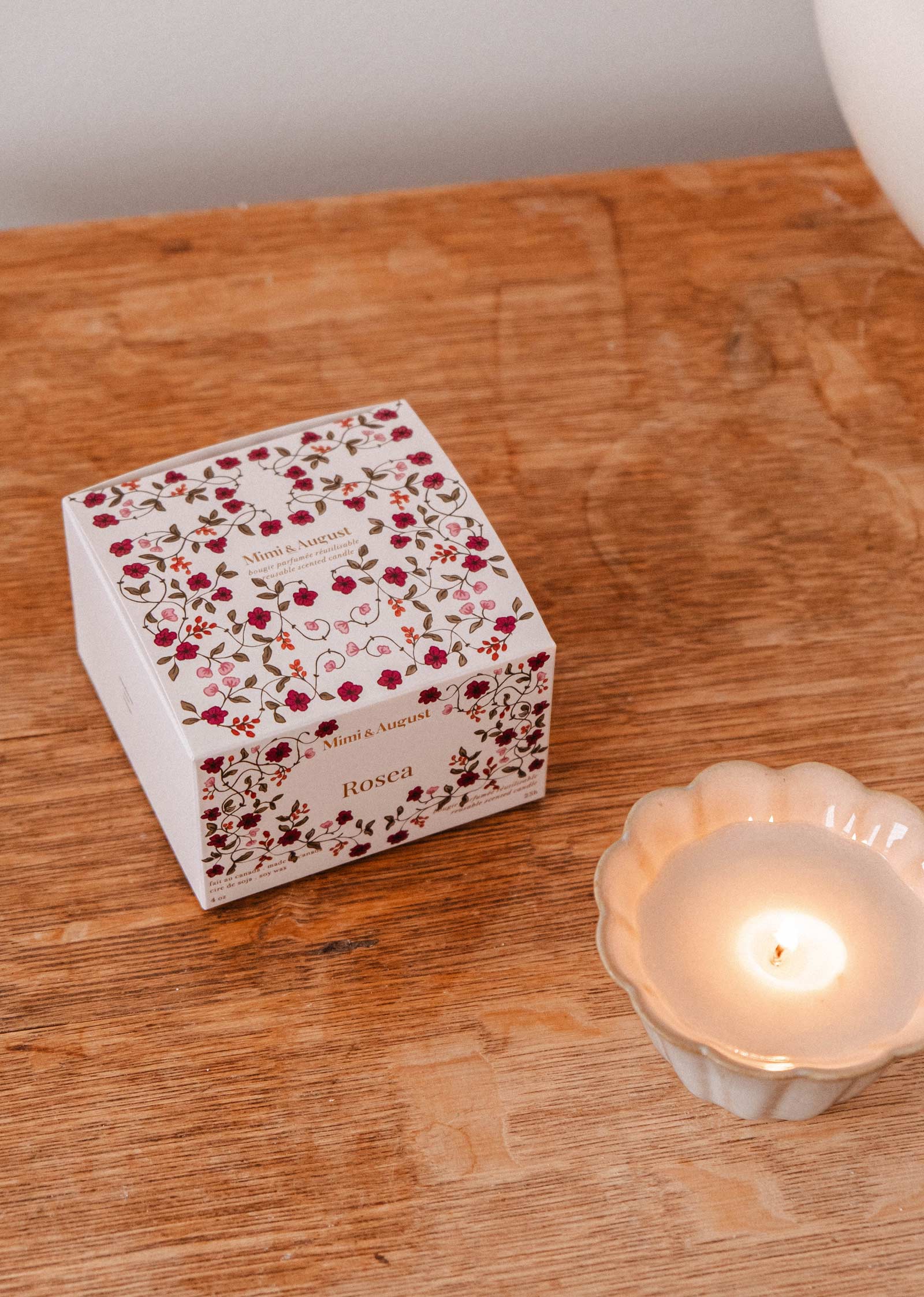 Rosea - Reusable Candle