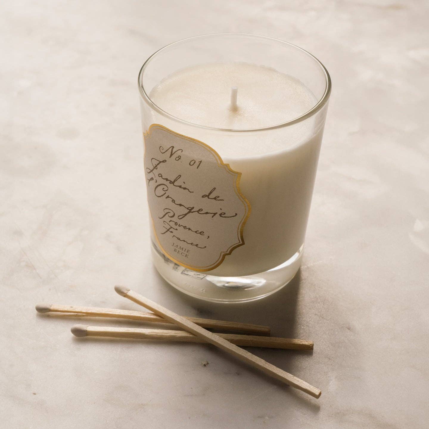 French Citrus Scented Candle • Jardin de l'Orangerie